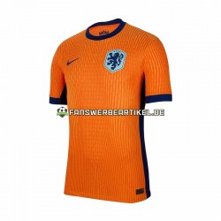 Trikot Niederlande Herren Heimausrüstung Euro 2024 Kurzarm