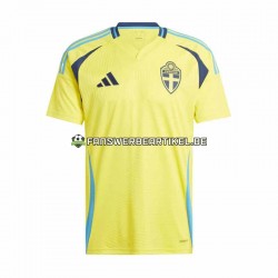 Trikot Schweden Herren Heimausrüstung 2024 Kurzarm