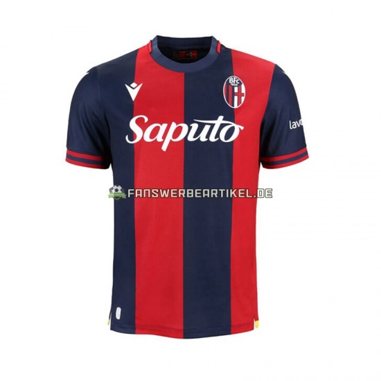 Bologna Trikot Herren Heimausrüstung 2024-2025 Kurzarm