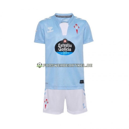 Trikot Celta de Vigo Kinder Heimausrüstung 2024-2025 Kurzarm