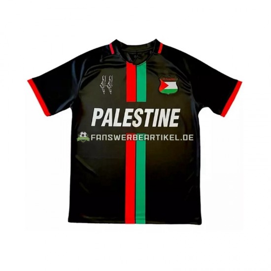 Center Stripre Trikot Club Deportivo Palestino Herren Heimausrüstung 2024-2025 Kurzarm