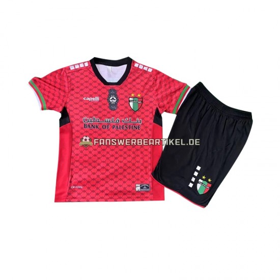 Torwart Trikot Club Deportivo Palestino Kinder Heimausrüstung 2024-2025 Kurzarm