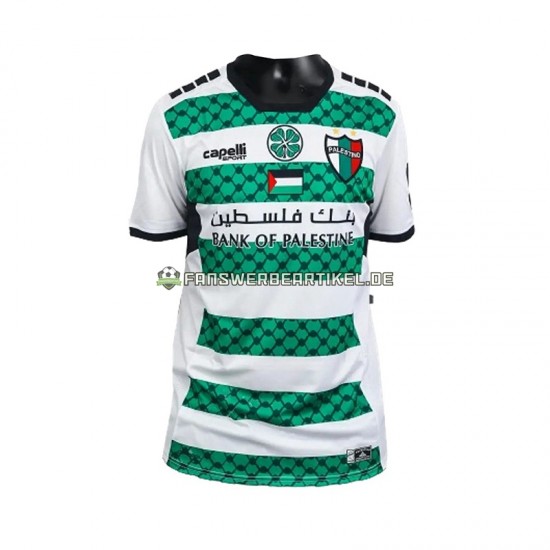 Trikot Club Deportivo Palestino Herren Ausweich ausrüstung 2024-2025 Kurzarm