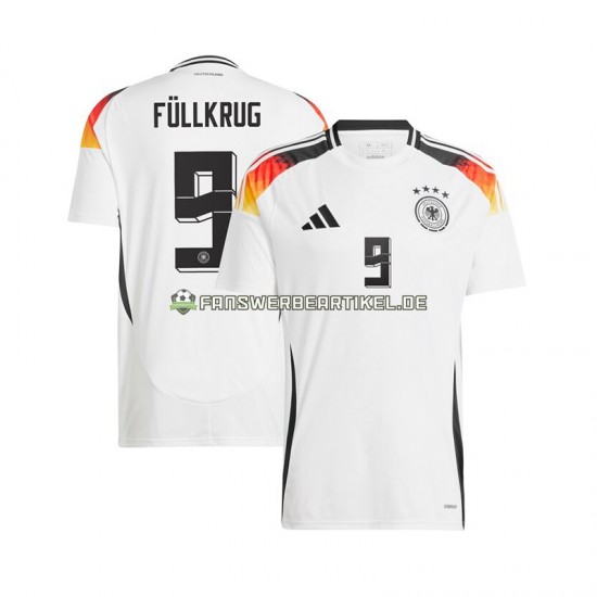 Niclas Fullkrug 9 Trikot Deutschland Herren Heimausrüstung Euro 2024 Kurzarm