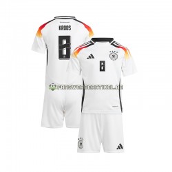 Toni Kroos 8 Trikot Deutschland Kinder Heimausrüstung Euro 2024 Kurzarm