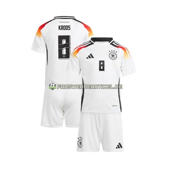 Toni Kroos 8 Trikot Deutschland Kinder Heimausrüstung Euro 2024 Kurzarm