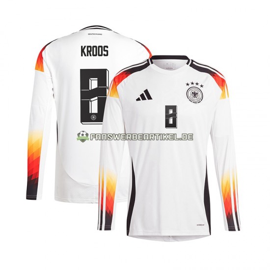 Toni Kroos 8 Trikot Deutschland Herren Heimausrüstung Euro 2024 Langarm