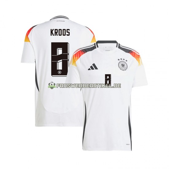 Toni Kroos 8 Trikot Deutschland Herren Heimausrüstung Euro 2024 Kurzarm