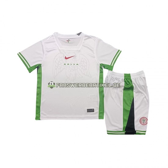 Trikot Nigeria Kinder Heimausrüstung 2024 Kurzarm