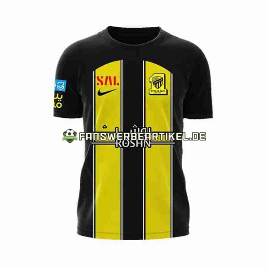 Trikot Al-Ittihad Herren Heimausrüstung 2023-2024 Kurzarm