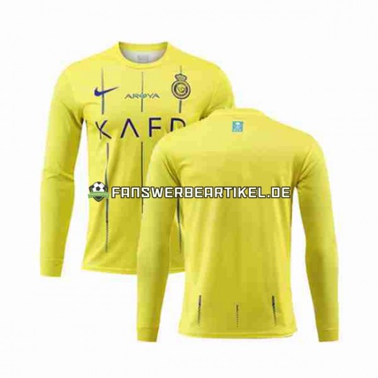 Trikot Al-Nassr Herren Heimausrüstung 2023-2024 Langarm