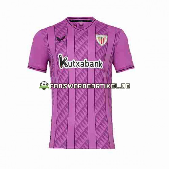 Torwart Trikot Athletic Bilbao Herren Auswärtsausrüstung 2023-2024 Kurzarm