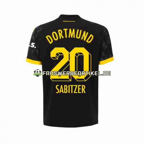 Marcel Sabitzer 20 Trikot Borussia Dortmund Herren Auswärtsausrüstung 2023-2024 Kurzarm