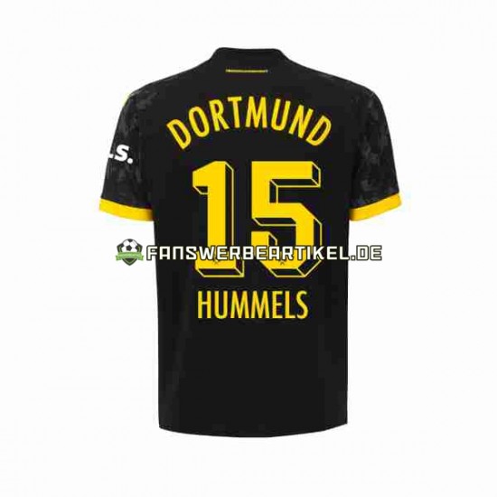 Mats Hummels 15 Trikot Borussia Dortmund Herren Auswärtsausrüstung 2023-2024 Kurzarm