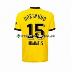 Mats Hummels 15 Trikot Borussia Dortmund Herren Heimausrüstung 2023-2024 Kurzarm