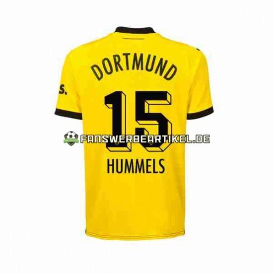 Mats Hummels 15 Trikot Borussia Dortmund Herren Heimausrüstung 2023-2024 Kurzarm