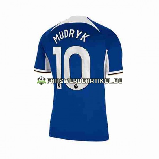 Mykhaylo Mudryk 10 Trikot Chelsea Herren Heimausrüstung 2023-2024 Kurzarm