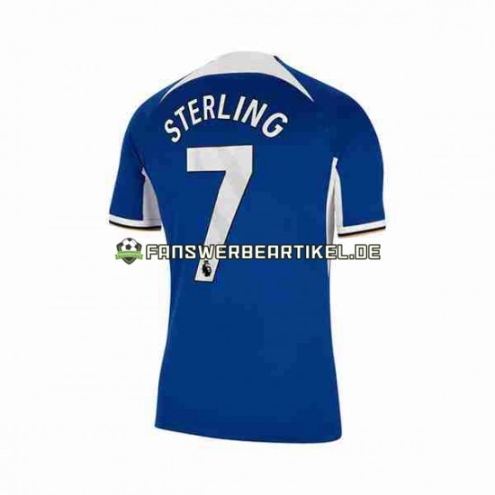 Raheem Sterling 7 Trikot Chelsea Herren Heimausrüstung 2023-2024 Kurzarm