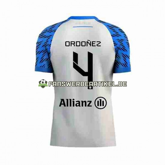 Joel Ordonez 4 Trikot Club Brugge Herren Auswärtsausrüstung 2023-2024 Kurzarm