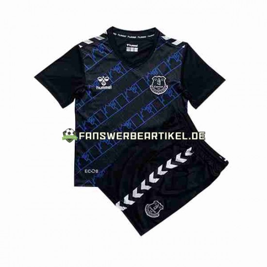 FC Torwart Trikot Everton Kinder Auswärtsausrüstung 2023-2024 Kurzarm