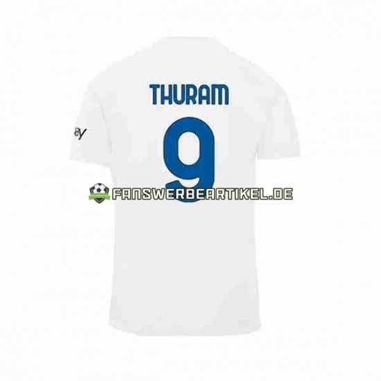 Marcus Thuram 9 Trikot Inter Mailand Herren Auswärtsausrüstung 2023-2024 Kurzarm