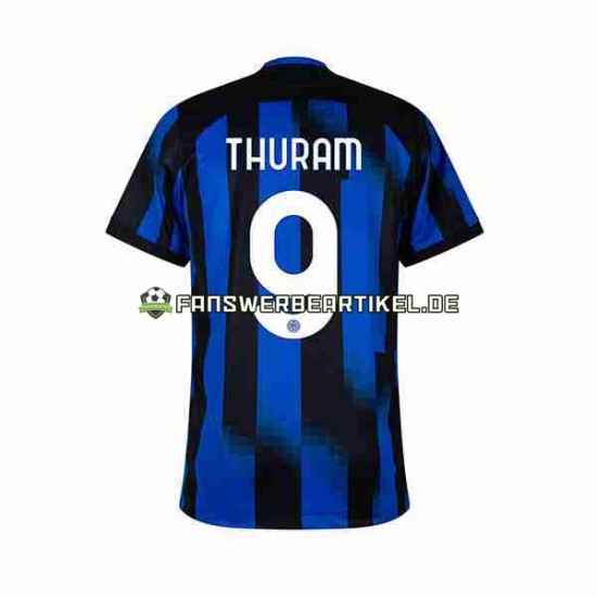 Marcus Thuram 9 Trikot Inter Mailand Herren Heimausrüstung 2023-2024 Kurzarm