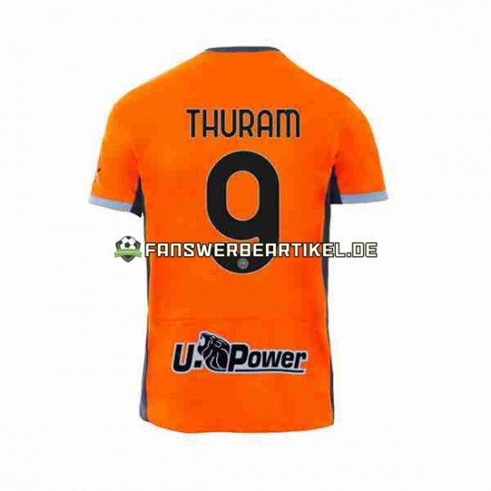 Marcus Thuram 9 Trikot Inter Mailand Herren Ausweich ausrüstung 2023-2024 Kurzarm