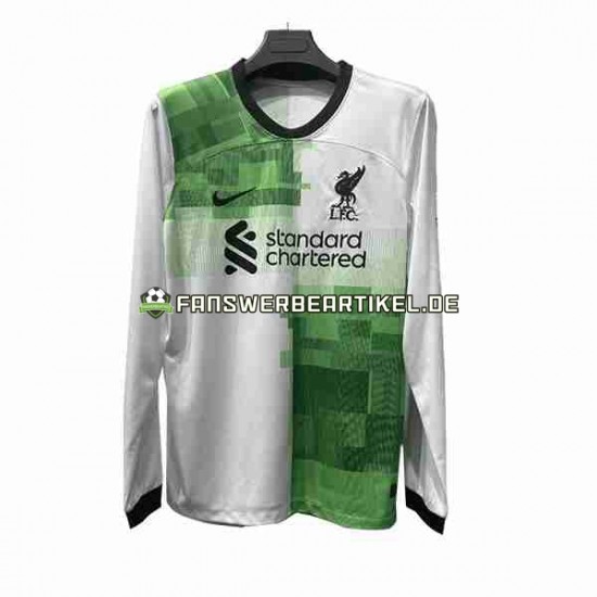 Trikot Liverpool Herren Auswärtsausrüstung 2023-2024 Langarm