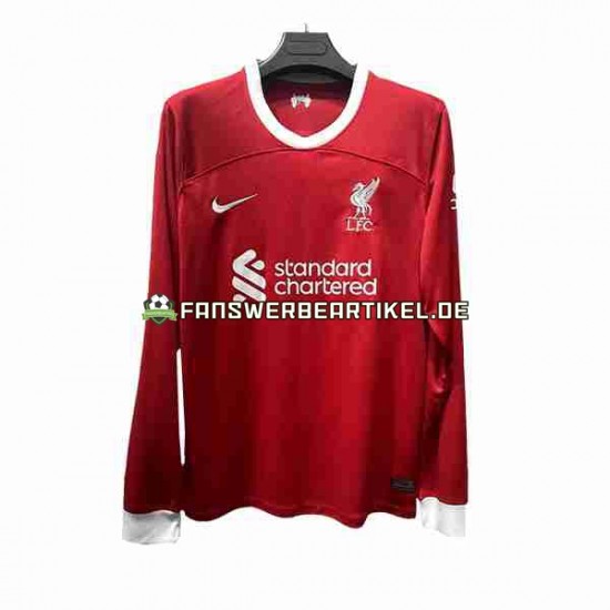 Trikot Liverpool Herren Heimausrüstung 2023-2024 Langarm