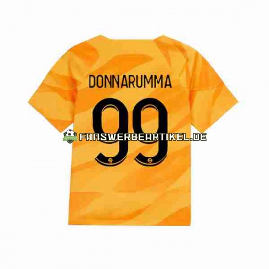 Donnarumma 99 Torwart Trikot Paris Saint-Germain Herren Auswärtsausrüstung 2023-2024 Kurzarm