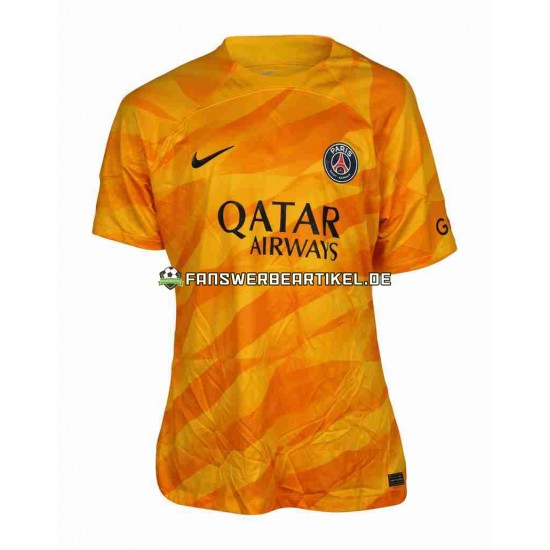 Torwart Trikot Paris Saint-Germain Herren Auswärtsausrüstung 2023-2024 Kurzarm