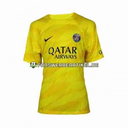 Torwart Trikot Paris Saint-Germain Herren Ausweich ausrüstung 2023-2024 Kurzarm