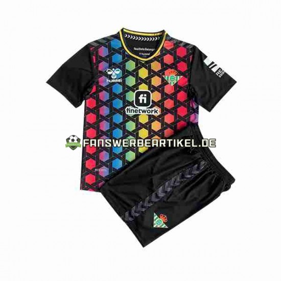 Torwart Trikot Real Betis Kinder Heimausrüstung 2023-2024 Kurzarm