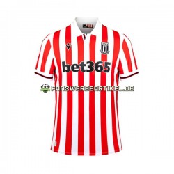 Trikot Stoke City Herren Heimausrüstung 2023-2024 Kurzarm