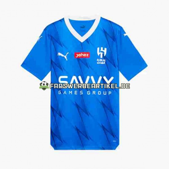 Trikot Al-Hilal Herren Heimausrüstung 2023-2024 Kurzarm