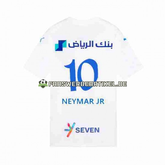 Neymar JR 10 Trikot Al-Hilal Herren Auswärtsausrüstung 2023-2024 Kurzarm