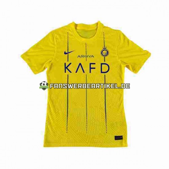 Trikot Al-Nassr Herren Heimausrüstung 2023-2024 Kurzarm