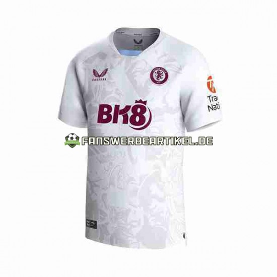 Trikot Aston Villa Herren Auswärtsausrüstung 2023-2024 Kurzarm