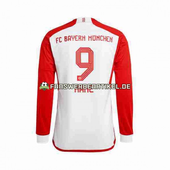 Harry Kane 9 Trikot FC Bayern München Herren Heimausrüstung 2023-2024 Langarm