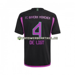 Matthijs de Ligt 4 Trikot FC Bayern München Herren Auswärtsausrüstung 2023-2024 Kurzarm