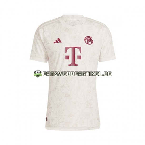 Trikot FC Bayern München Herren Ausweich ausrüstung 2023-2024 Kurzarm