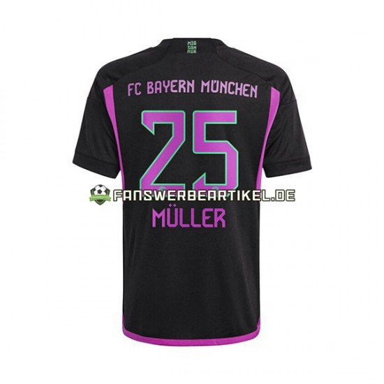 Thomas Muller 25 Trikot FC Bayern München Herren Auswärtsausrüstung 2023-2024 Kurzarm