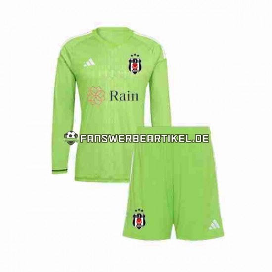 Torwart Trikot Besiktas Kinder Auswärtsausrüstung 2023-2024 Langarm