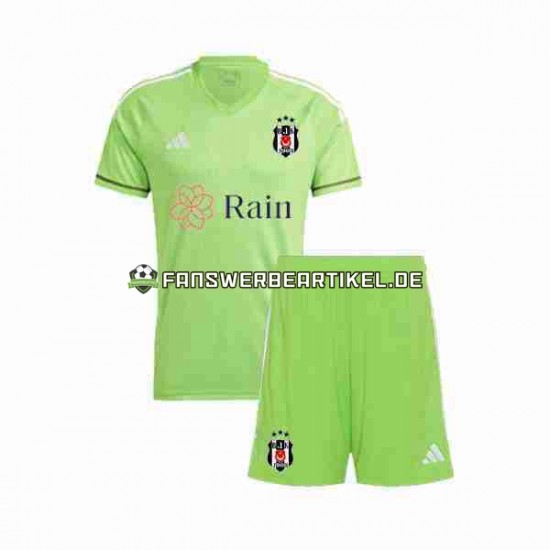 Torwart Trikot Besiktas Kinder Auswärtsausrüstung 2023-2024 Kurzarm