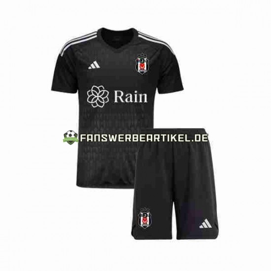 Torwart Trikot Besiktas Kinder Heimausrüstung 2023-2024 Kurzarm