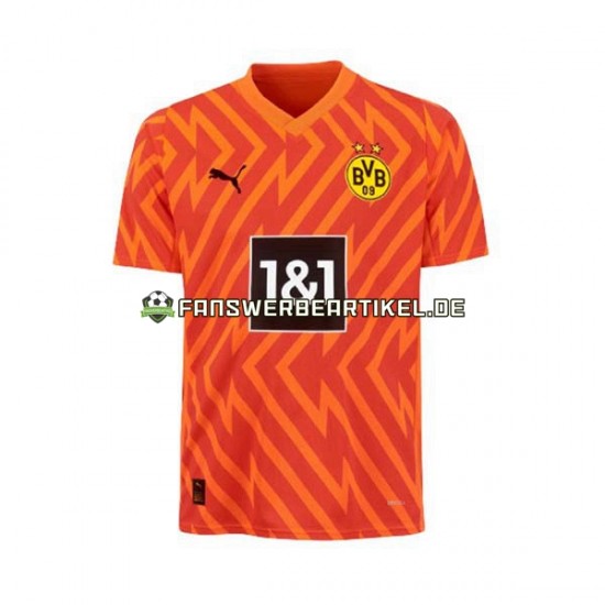 Torwart Trikot Borussia Dortmund Herren Auswärtsausrüstung 2023-2024 Kurzarm