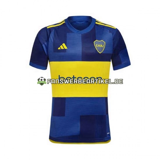 Trikot Boca Juniors Herren Heimausrüstung 2023-2024 Kurzarm