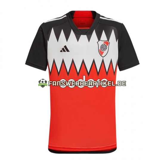 Trikot River Plate Herren Auswärtsausrüstung 2023-2024 Kurzarm