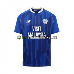 Trikot Cardiff City Herren Heimausrüstung 2023-2024 Kurzarm