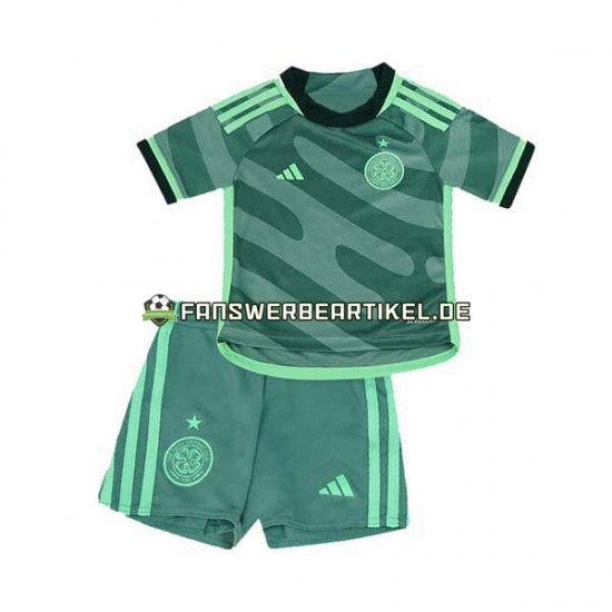 Trikot Celtic Glasgow Kinder Ausweich ausrüstung 2023-2024 Kurzarm